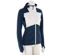 Vaude Monviso Grid Fleece Mujer Chaqueta de fleece 34 Azul oscuro