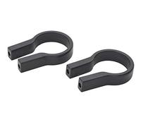 Vaude Mounting Oversized Handlebars Bolsa estanca, 6 cm, Black | Soporte de repuesto para el adaptador Contour en el manillar de gran tamaño, capacidad de carga de hasta 7 kg, solo 21 g