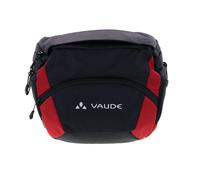 VAUDE Ontour Box L (Klickfix Ready) Bolsillos para Manillar, Unisex Adulto, Black/Carmine, Talla única