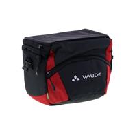 Bolsa manillar impermeable para viaje en bicicleta Vaude OnTour Box M ( Negro / Rojo / 4 L )