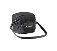 VAUDE Ontour Box M (Klickfix Ready), Color Negro | Funda para lluvia con ventana transparente, compartimento en la tapa, bolsillo frontal, correa para el hombro