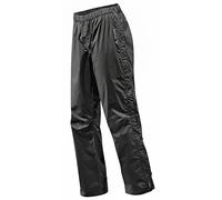 VAUDE Women's Fluid Full-Zip S/S Pantalones, Mujer, Negro, XXS