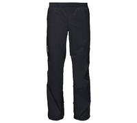 VAUDE Pantalón Impermeable para Hombre, Color Negro, Talla 3XL