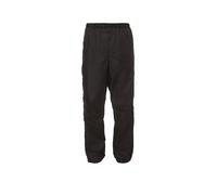 VAUDE Pantalón impermeable para hombre Fluid II Full-Zip negro | L