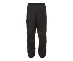 VAUDE Pantalón impermeable para hombre Mens Fluid Full-Zip Pants II negro XL