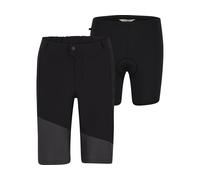 VAUDE Pantalones cortos elásticos Kids Moab negro 122/128