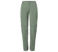 VAUDE Women's Farley Stretch Zo T-Zip Pants II Pantalón, Agave, 38 Mujeres