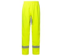 VAUDE Pantalones de lluvia Luminum amarillo S