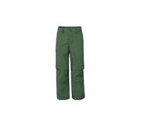 VAUDE Pantalones de senderismo para niños Detective Antimos ZipOff verde oscuro | 146-152