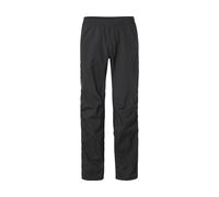 VAUDE Pantalones impermeables para hombre Mens Yaras Rain Zip Pants IV negro XXL