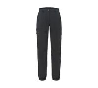 VAUDE Pantalones Womens Yaras Rain negro 40