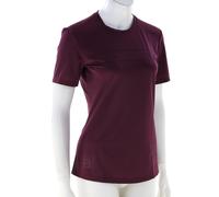 Vaude Qimsa Logo Mujer Camiseta para ciclista 42 Rojo oscuro