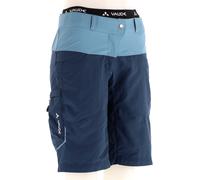 Vaude Qimsa Mujer Short para ciclista con pantalón interior 42 Azul oscuro