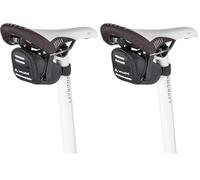 VAUDE Race Light S Bolsa para Sillín, Unisex Adulto, Negro, Única (Paquete de 2)