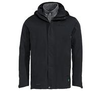 VAUDE Rosemoor - Chaqueta doble para hombre 3 en 1, Hombre, Chaqueta doble., 42049, negro, xx-large