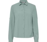 VAUDE Rosemoor Ls Shirt Iv W - Mujer - Verde - talla 38- modelo 2026
