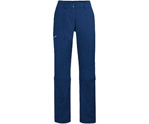 VAUDE Skomer Capri Zo II - Pantalón Corto para Mujer, Color Eclipse/Eclipse, 48