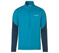 VAUDE Sudadera de Forro Polar para Hombre Livigno con Media Cremallera II, cómoda y versátil, para Deportes de montaña y Exteriores, Material cómodo y elástico