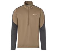 VAUDE Sudadera de Forro Polar para Hombre Livigno con Media Cremallera II, cómoda y versátil, para Deportes de montaña y Exteriores, Material cómodo y elástico