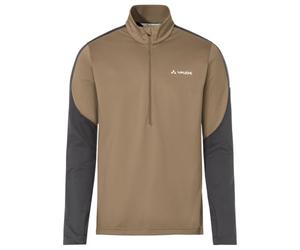 VAUDE Sudadera de Forro Polar para Hombre Livigno con Media Cremallera II, cómoda y versátil, para Deportes de montaña y Exteriores, Material cómodo y elástico