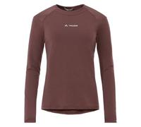 VAUDE Sudadera para Mujer Monviso Crew Neck, cálida Sudadera para Mujer para excursiones Alpinas en otoño e Invierno, Porcentaje de Lana con propiedades antiolores y reguladoras de la Temperatura