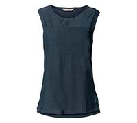 VAUDE Camiseta de Senderismo para Mujer Top, Dark Sea, 42