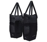 Vaude TwinShopper Bolsa para bicicletas 42 cm negro