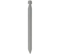 VAUDE V Peg 6063 VPE6 Recambio, Unisex Adulto, Gris, 18 cm | Ranura en la cabeza para un ajuste seguro de la correa, aluminio AL 6063, juego de 81 g, vegano