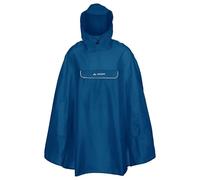 VAUDE Valdipino Poncho, Azul Radiado, XX-Large Unisex Adulto