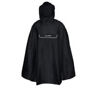 VAUDE Valdipino Poncho, Negro Uni, XX-Large Unisex Adulto