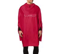VAUDE Valdipino Poncho para hombre, Color Rojo Indio, Talla L