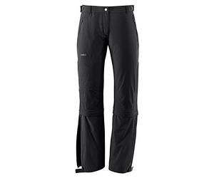 Vaude Wo Farley Stretch Capri T-Zip II Pantalón, Mujer, Negro/Black, 40-Long