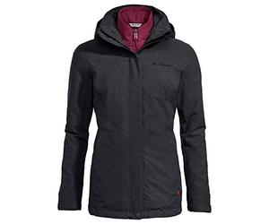 VAUDE Women's Caserina 3in1 Jacket Chaqueta, Mujer, Black, 34