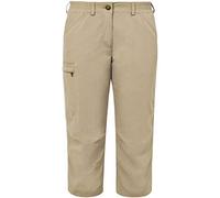 VAUDE Women's Farley Capri IV Pantalones, Mujer, Muddy, S