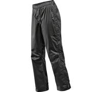 Vaude Women's Fluid Full-Zip Pants S/S, pantalones impermeables, mujer, negro 38(M) BLACK