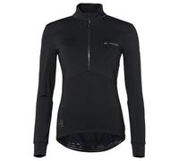 VAUDE Women's Kuro Halfzip Long Sleeves Tricot, Warmes Q-Zip Manga Larga Maillot de Ciclismo para Mujer, Transpirable, Secado Rápido, Cuidado Fácil