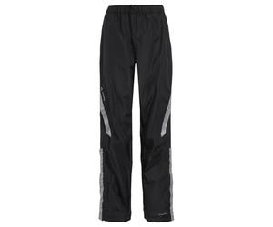 VAUDE Women's Luminum Pants II - Pantalones de lluvia para mujer, elementos reflectantes