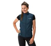 VAUDE Women's Matera Air Vest - Chaleco de viento transpirable para mujer hecho de materiales reciclados para ciclismo con bolsillo trasero