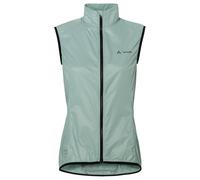 VAUDE Women's Matera Air Vest - Chaleco de viento transpirable para mujer hecho de materiales reciclados para ciclismo con bolsillo trasero