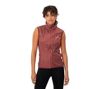 VAUDE Women's Matera Air Vest - Chaleco de viento transpirable para mujer hecho de materiales reciclados para ciclismo con bolsillo trasero