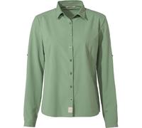 Vaude Women's Rosemoor LS Shirt IV, camisa de senderismo, verde 44(XXL) Willow Green