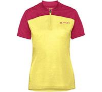 Vaude Women's Tremalzo IV - Camiseta de Ciclismo para Mujer, Primavera/Verano, Mujer, Color Mimosa, tamaño 40