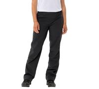 VAUDE Women's Yaras Rain Pants IV - Pantalones de Lluvia para Bicicleta para Mujer con tamaño pequeño, Impermeables, Resistentes al Viento y Transpirables