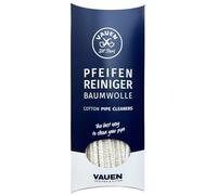 VAUEN Limpiador de pipas de algodón, 1 paquete de 80 unidades, para manualidades, felpa flexible, color blanco neutro