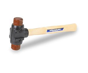 Vaughan SH125 Martillo de doble cabeza Rohleder 1-1/4", mango de madera dura, cabezas intercambiables, 750 gramos