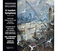 Vaughan Williams : A London Symphony et autres oeuvres. Watts, Bevan, Whately, Brabbins.