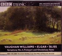 Vaughan Williams, Elgar, Bliss - Symphony No. 4, Froissart and Checkmate Suite/BBC Music Vol 7 No 8 by Unknown (1999-01-01)