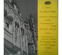 Vaughan Williams G Minor Mass Benjamin Britten A Ceremony of Carols