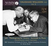 Vaughan Williams Live Vol 2/Job/Thanksgiving for Victory