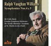 Vaughan Williams : Symphonies n° 4 et 5. Davis, Marriner.